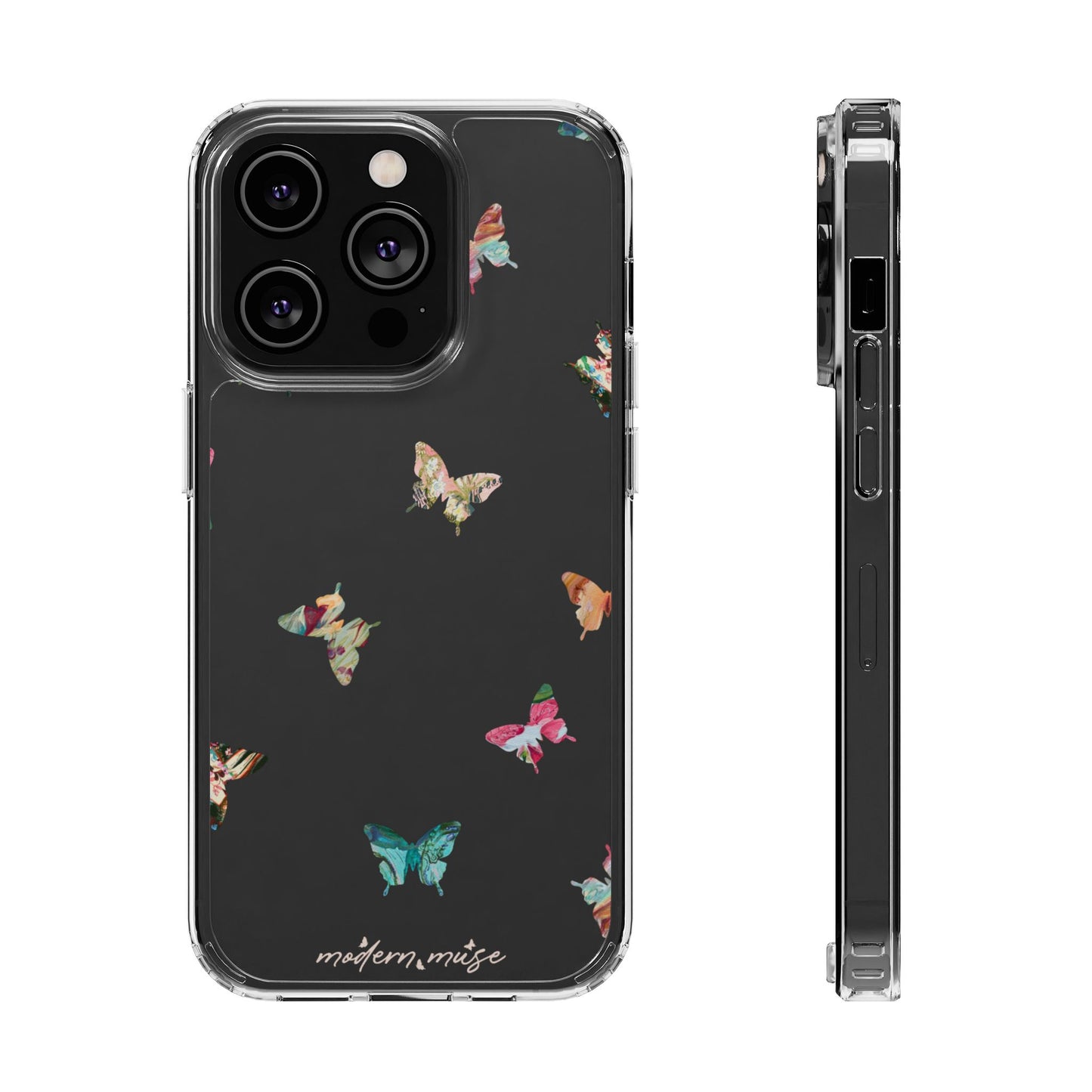 Clear Mini Butterflies Phone Case