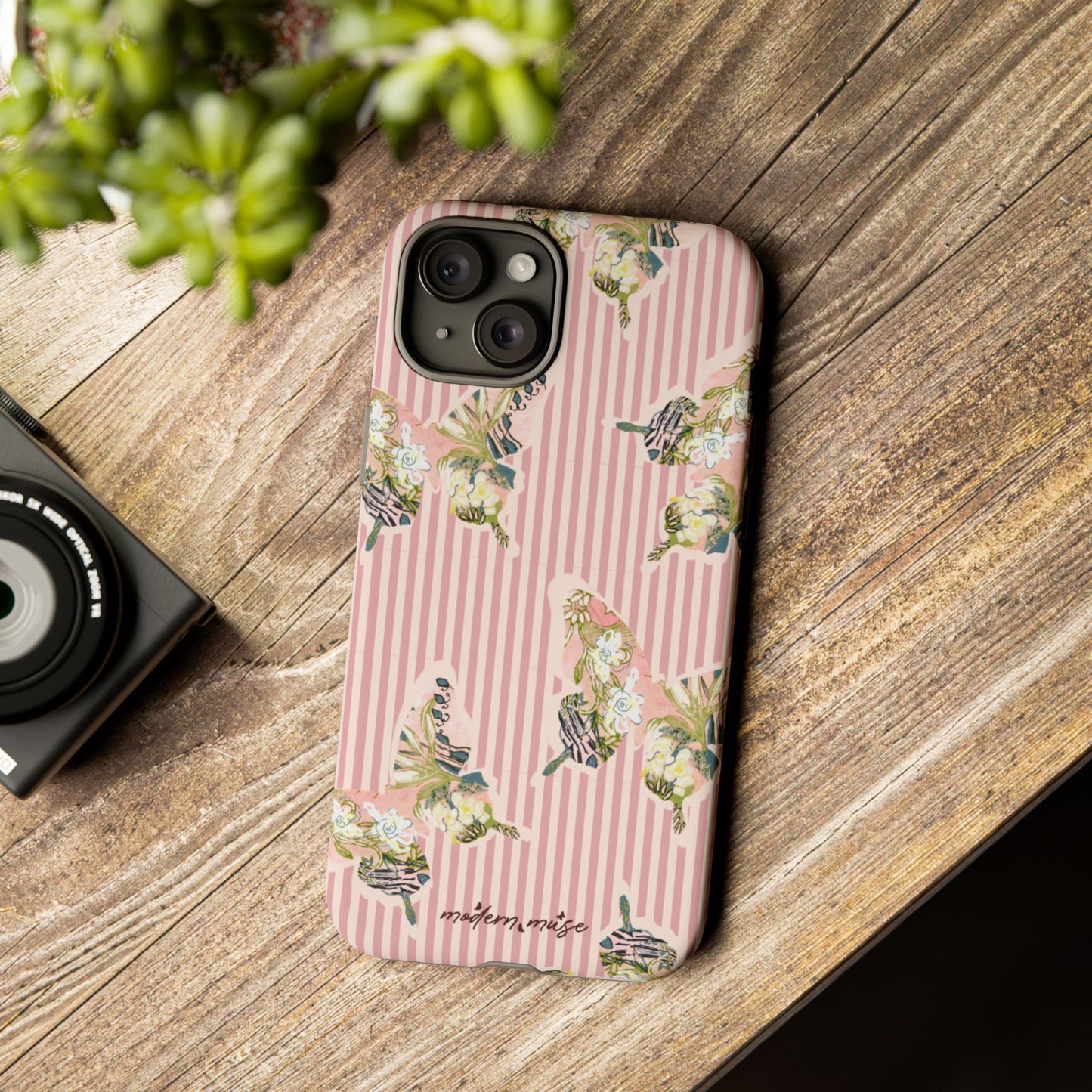 Vintage Rose Butterflyy Phone Case