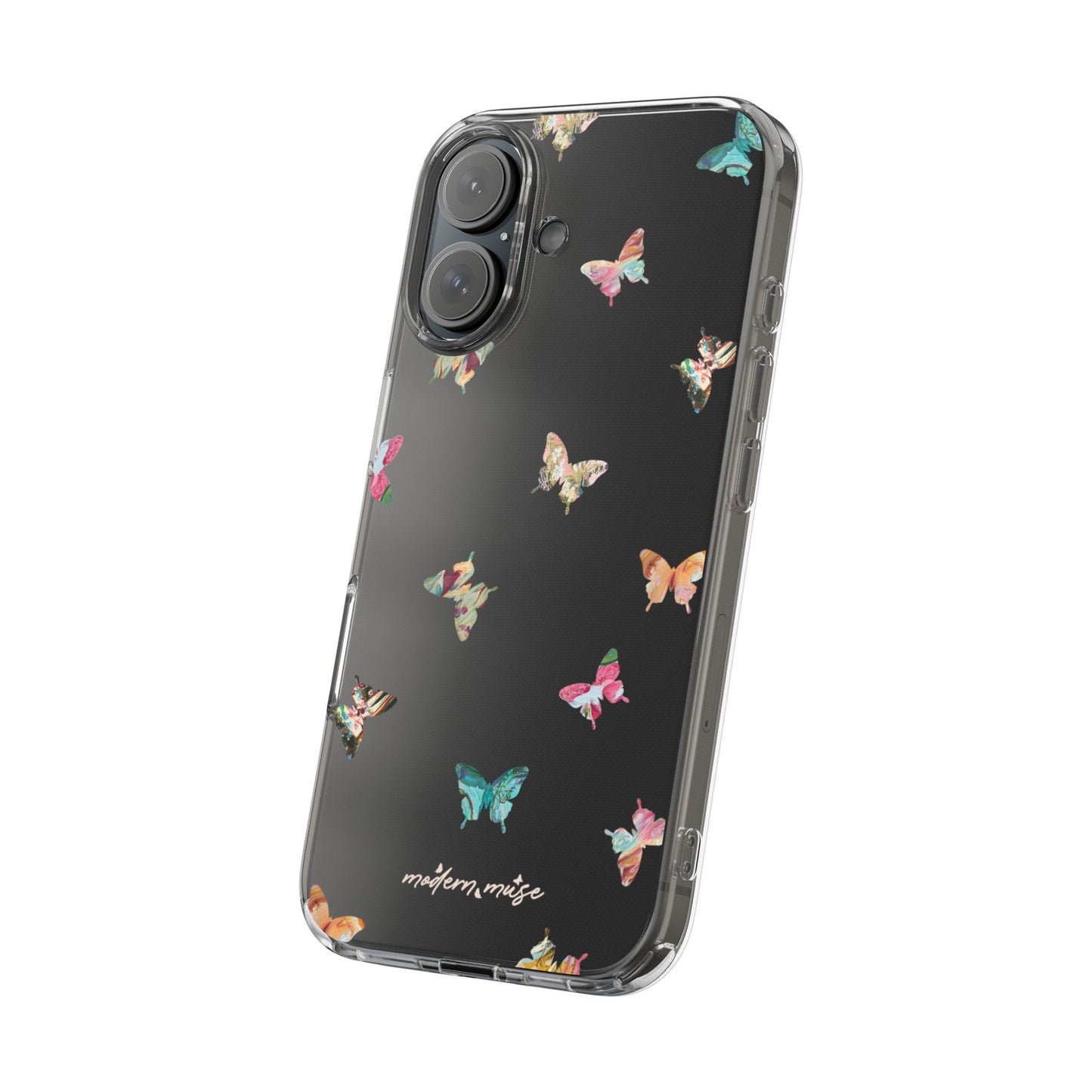 Clear Mini Butterflies Phone Case