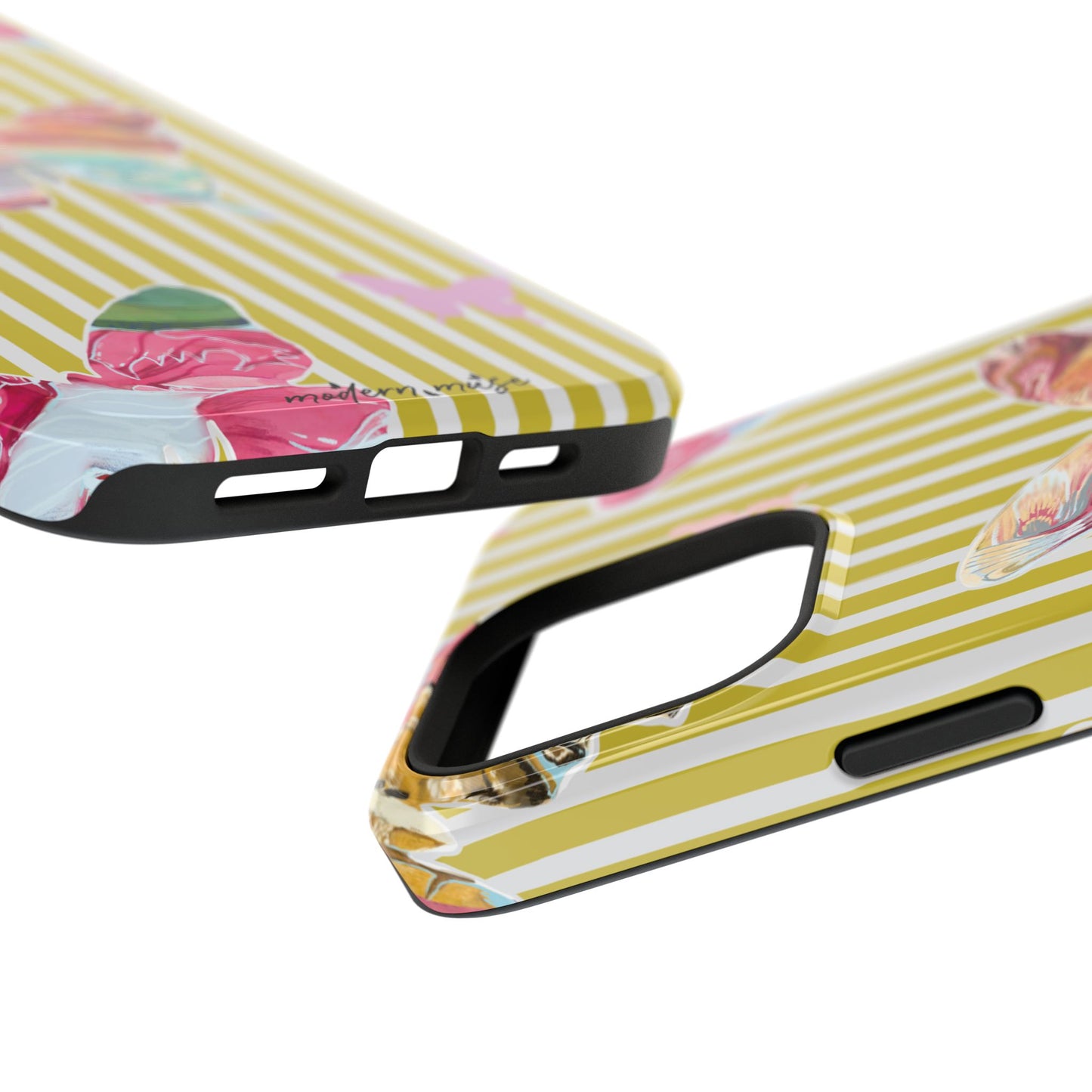 Stripe Butterfly Phone Case