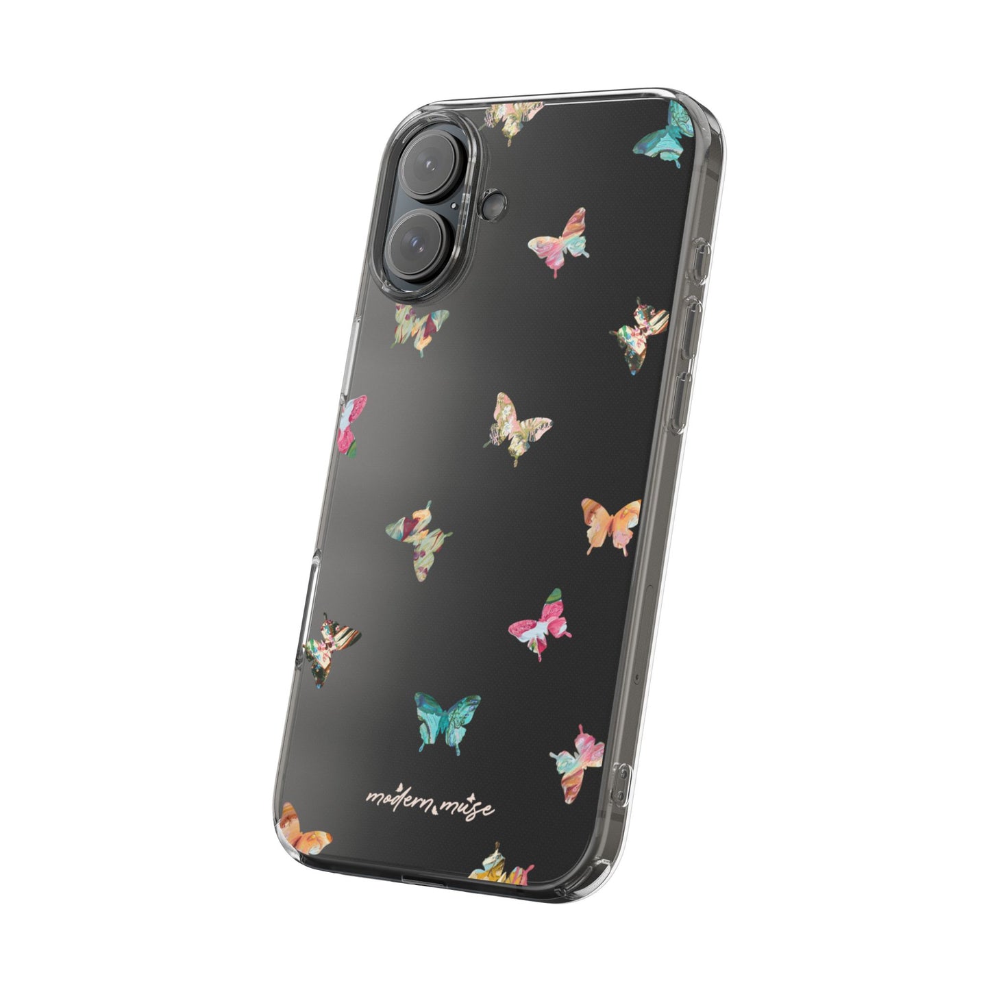 Clear Mini Butterflies Phone Case