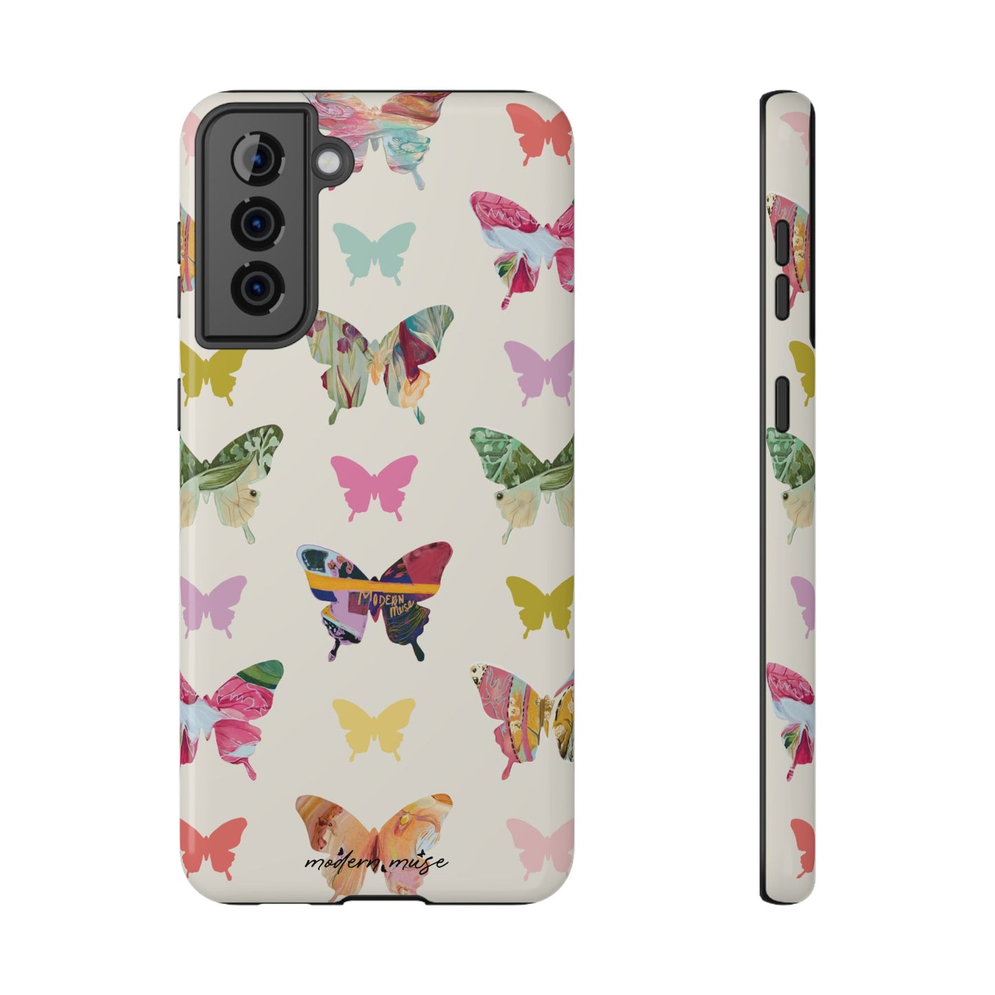 Monochromatic Butterfly Phone Case