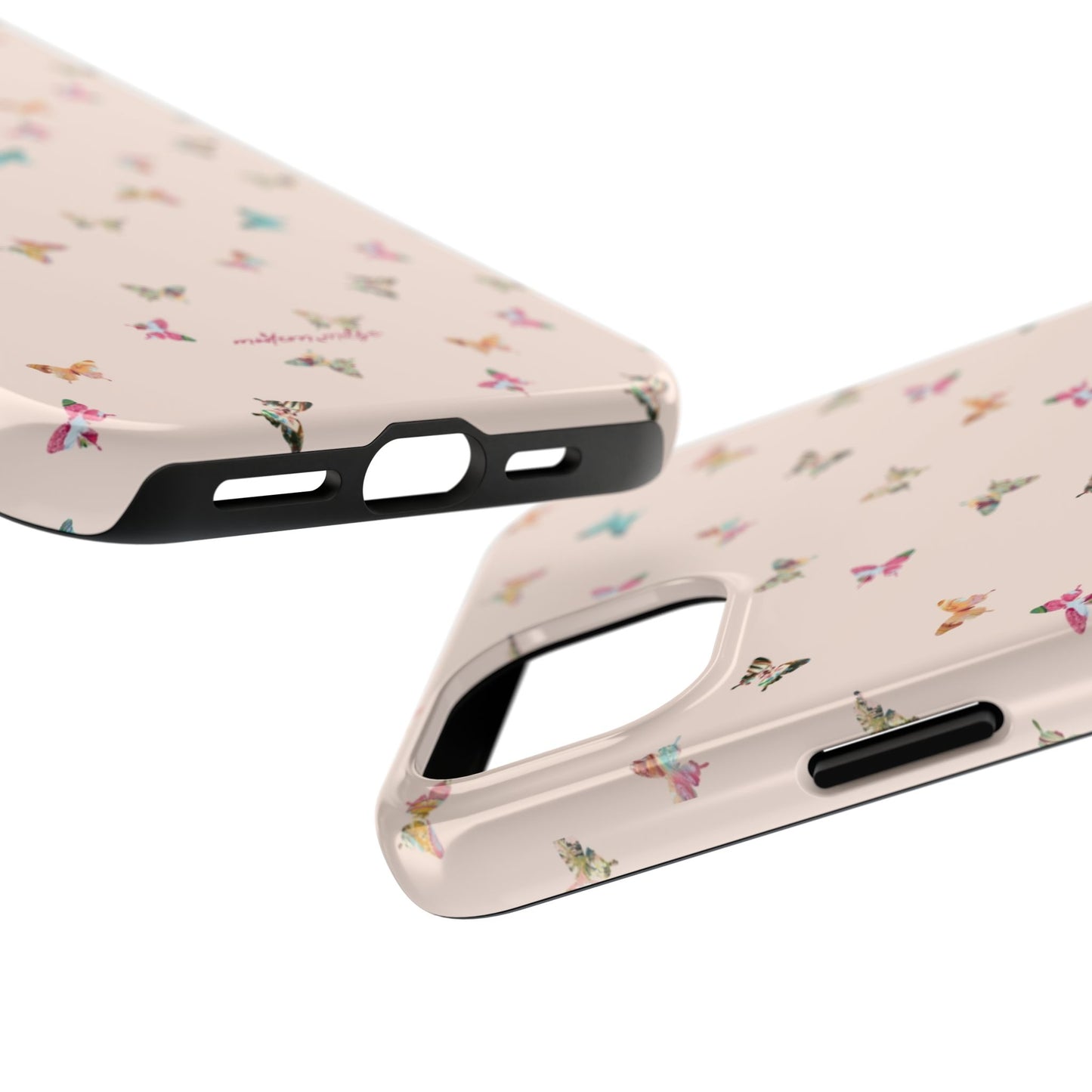 Mini Butterflies Blush Phone Case