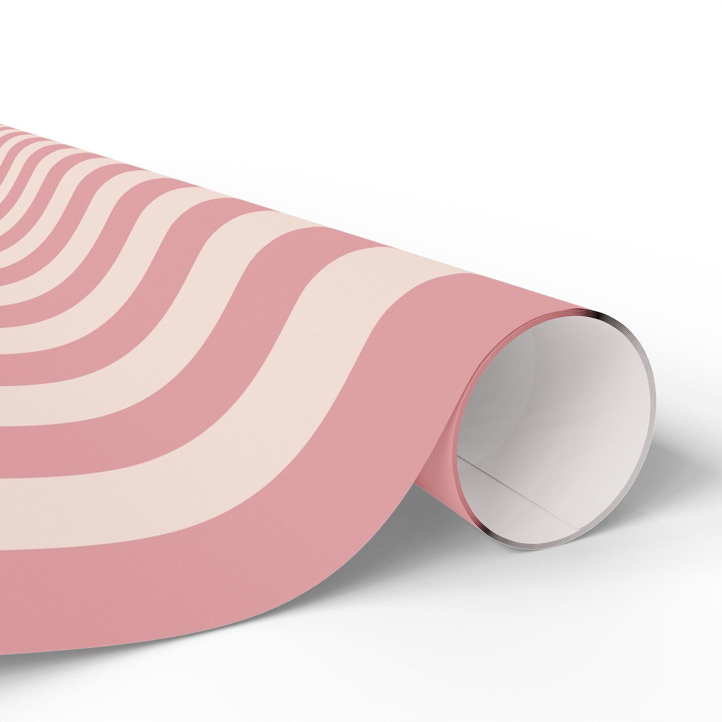 Light Pink Stripe Gift Wrap