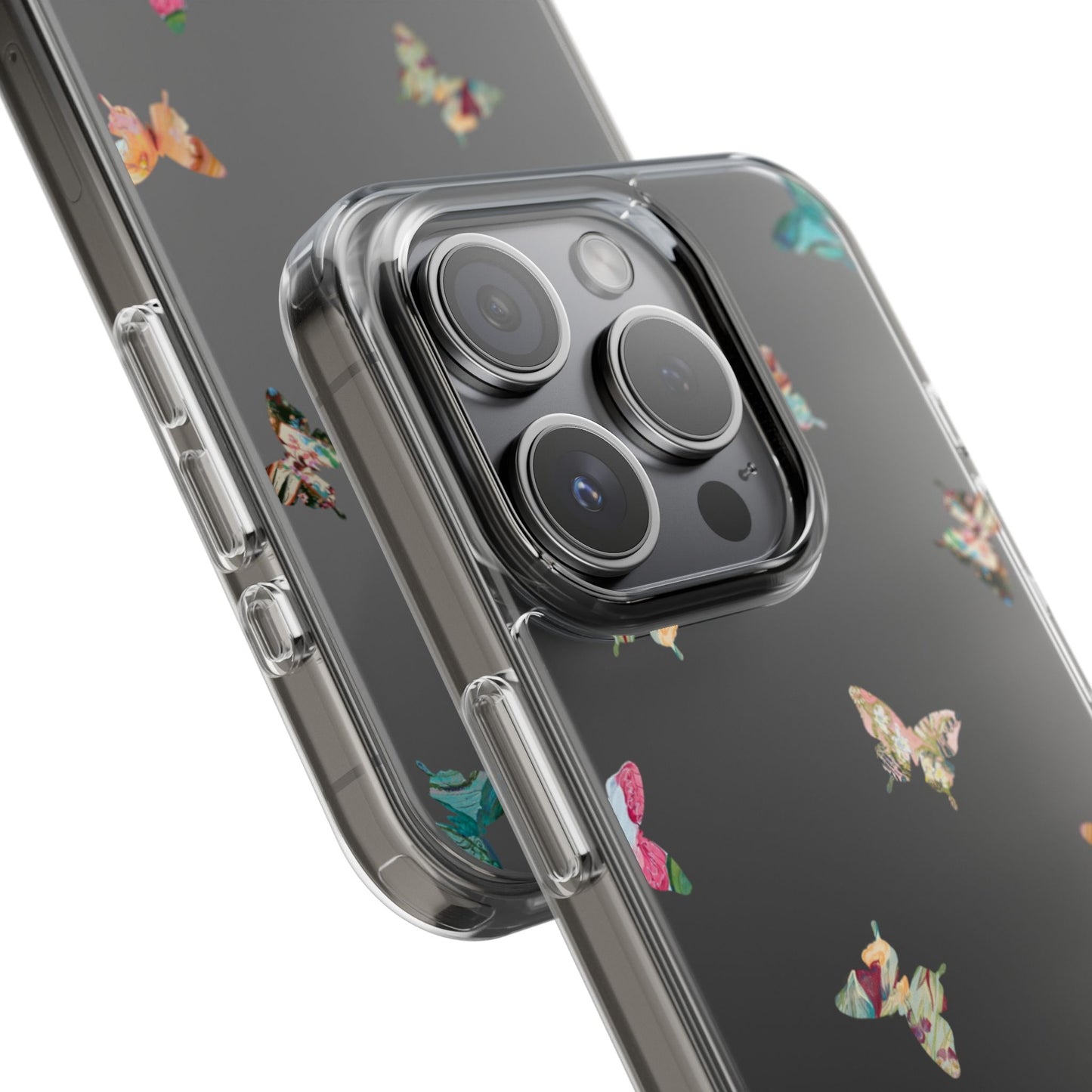 Clear Mini Butterflies Phone Case