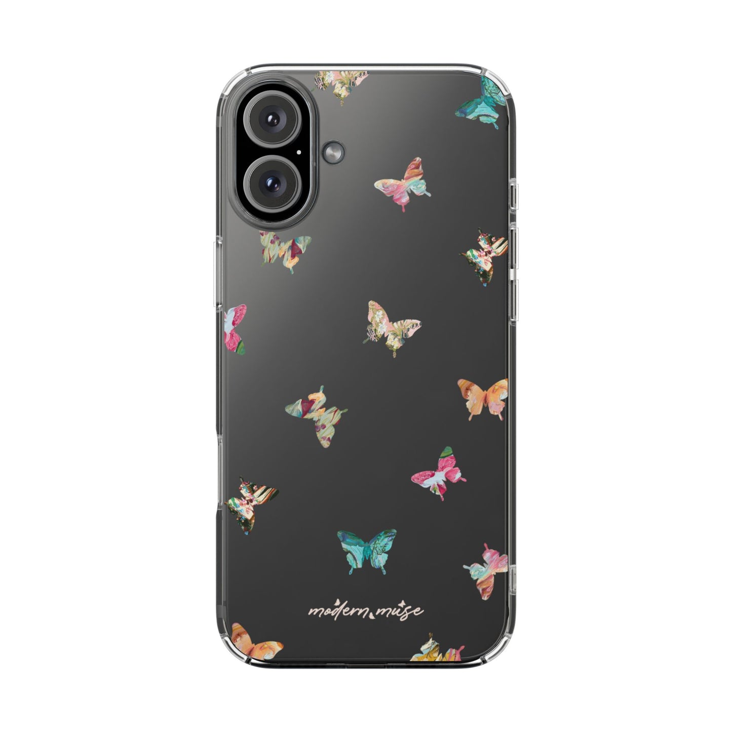 Clear Mini Butterflies Phone Case