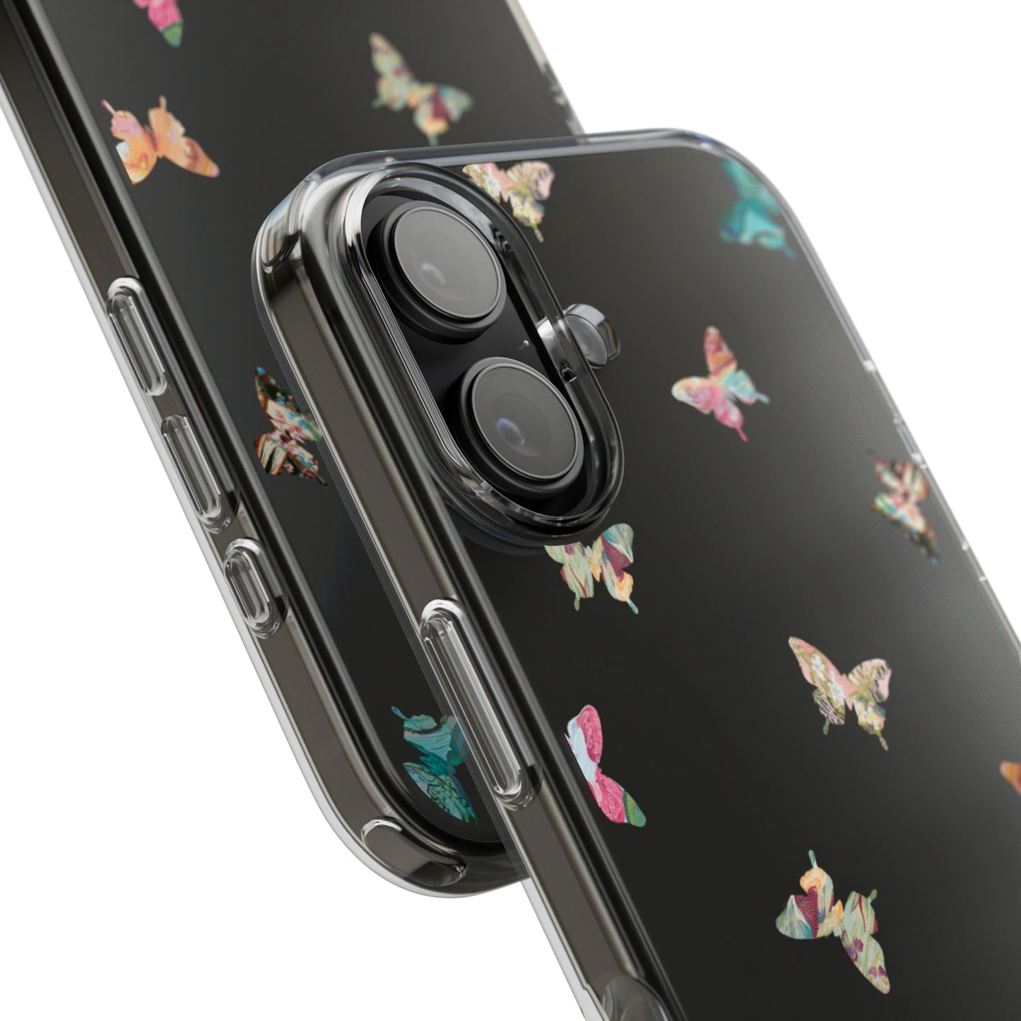 Clear Mini Butterflies Phone Case