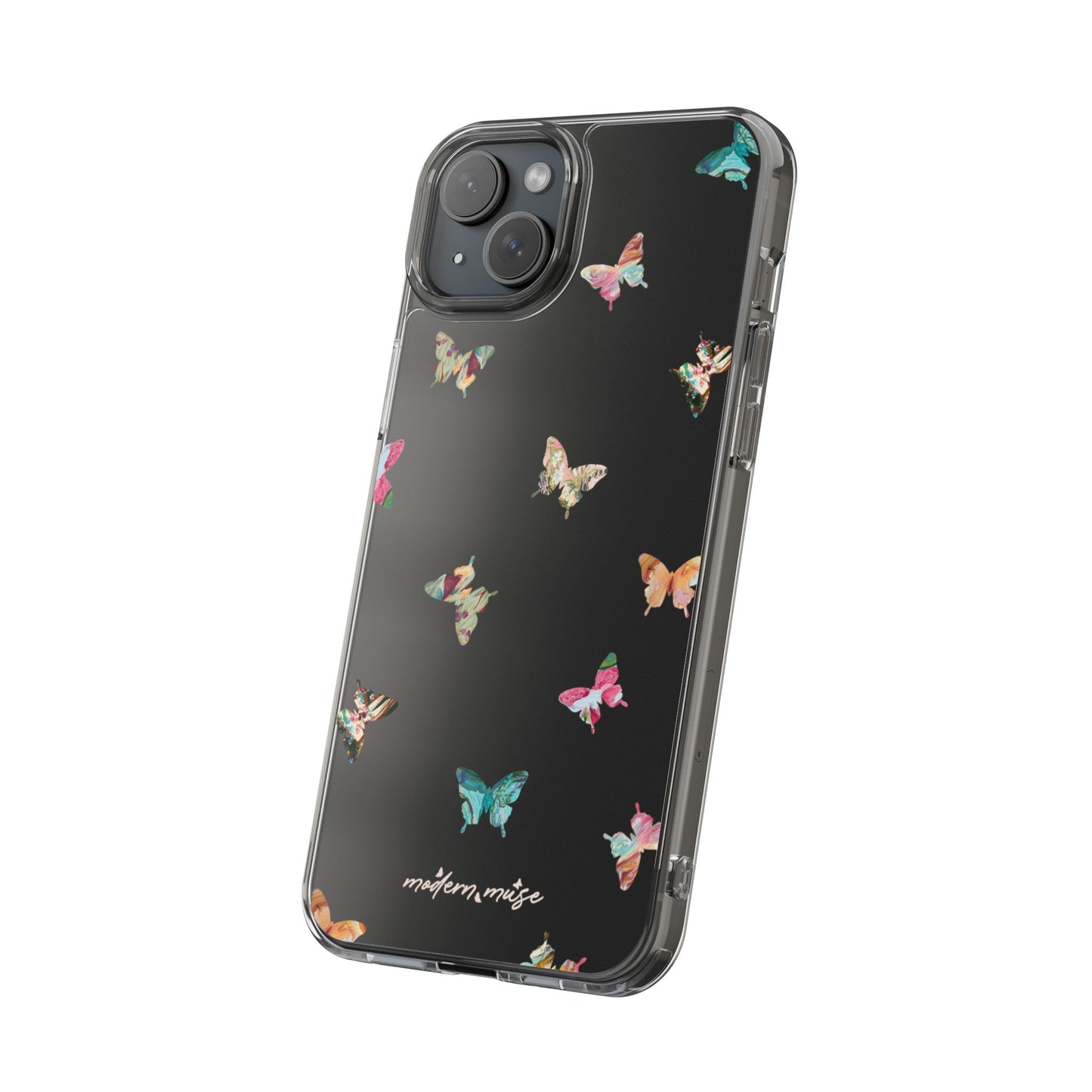 Clear Mini Butterflies Phone Case