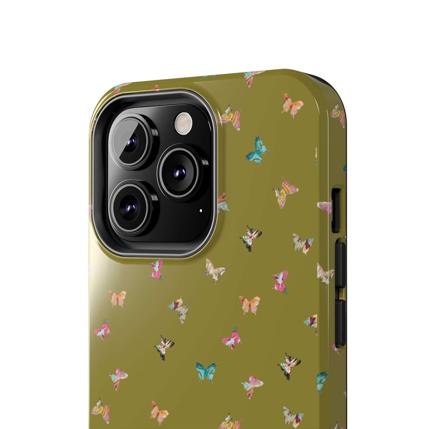 Mini Butterflies Chartreuse Phone Case