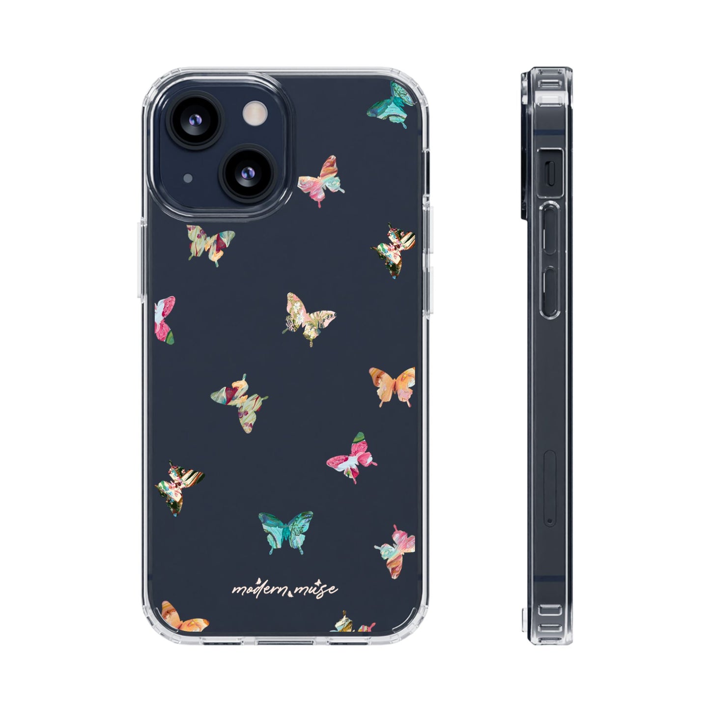 Clear Mini Butterflies Phone Case