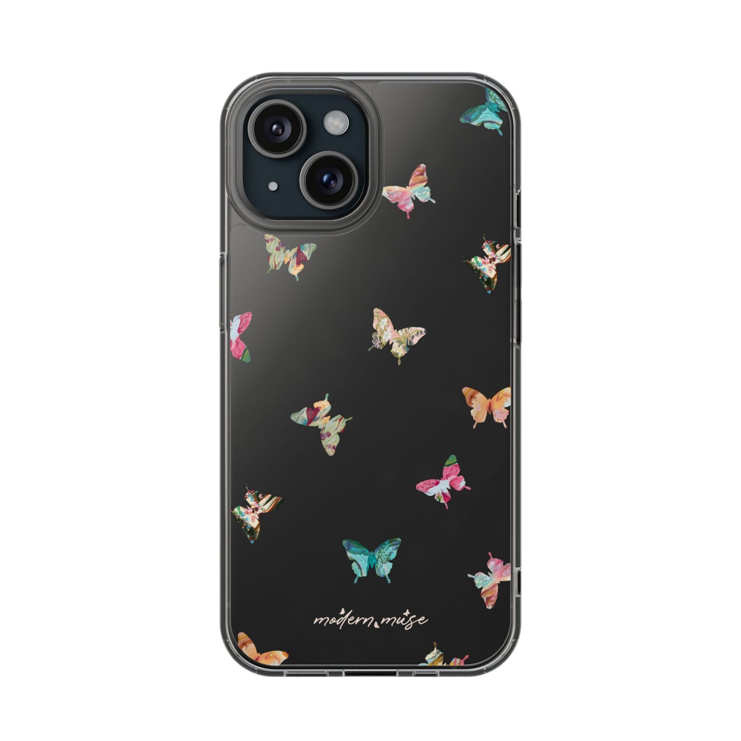 Clear Mini Butterflies Phone Case