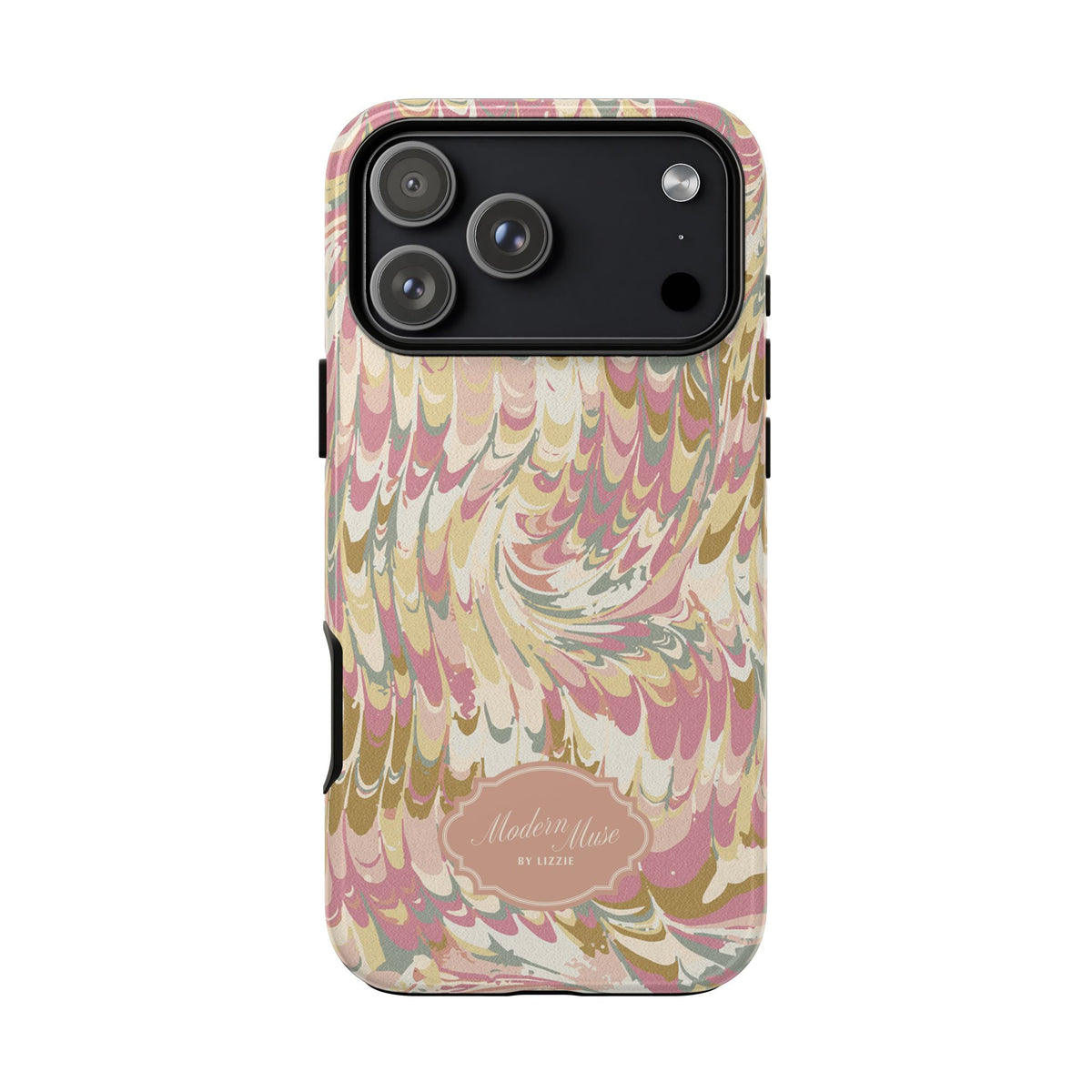 Peachy Italian Marble Phone Case
