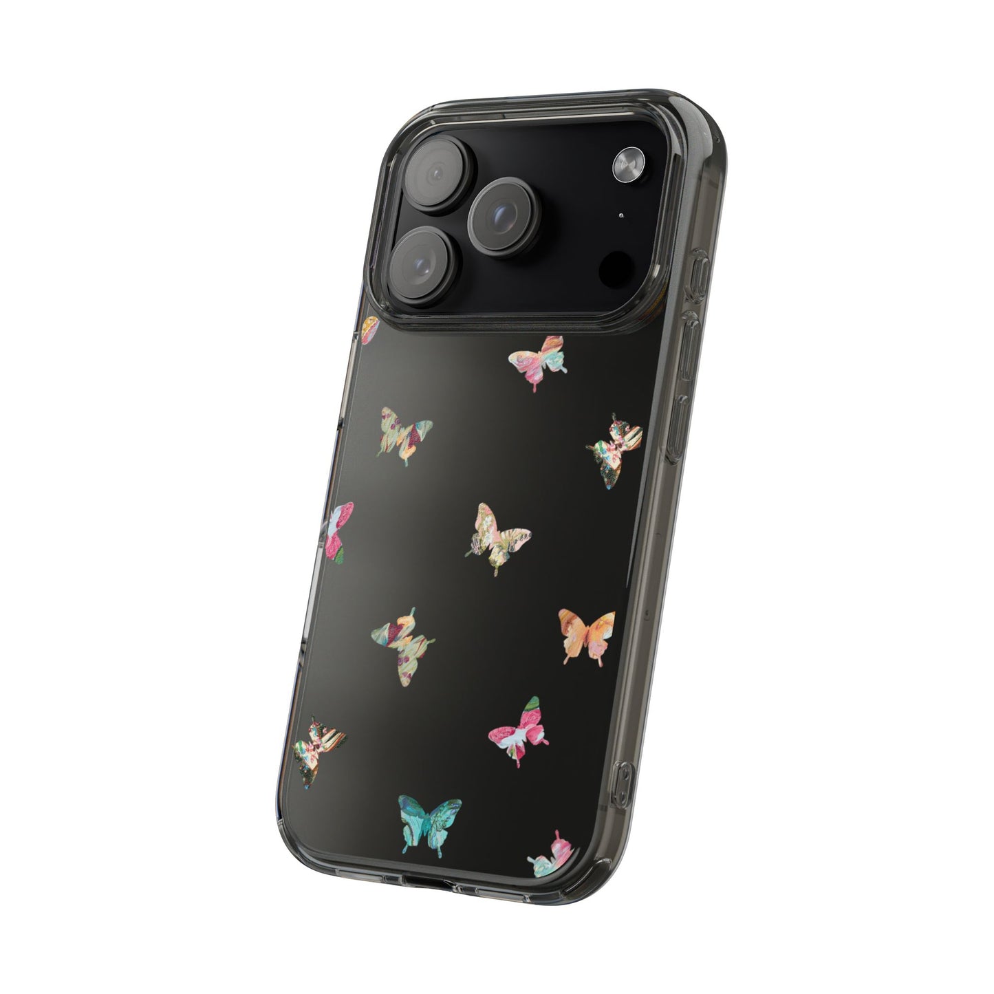 Clear Mini Butterflies Phone Case