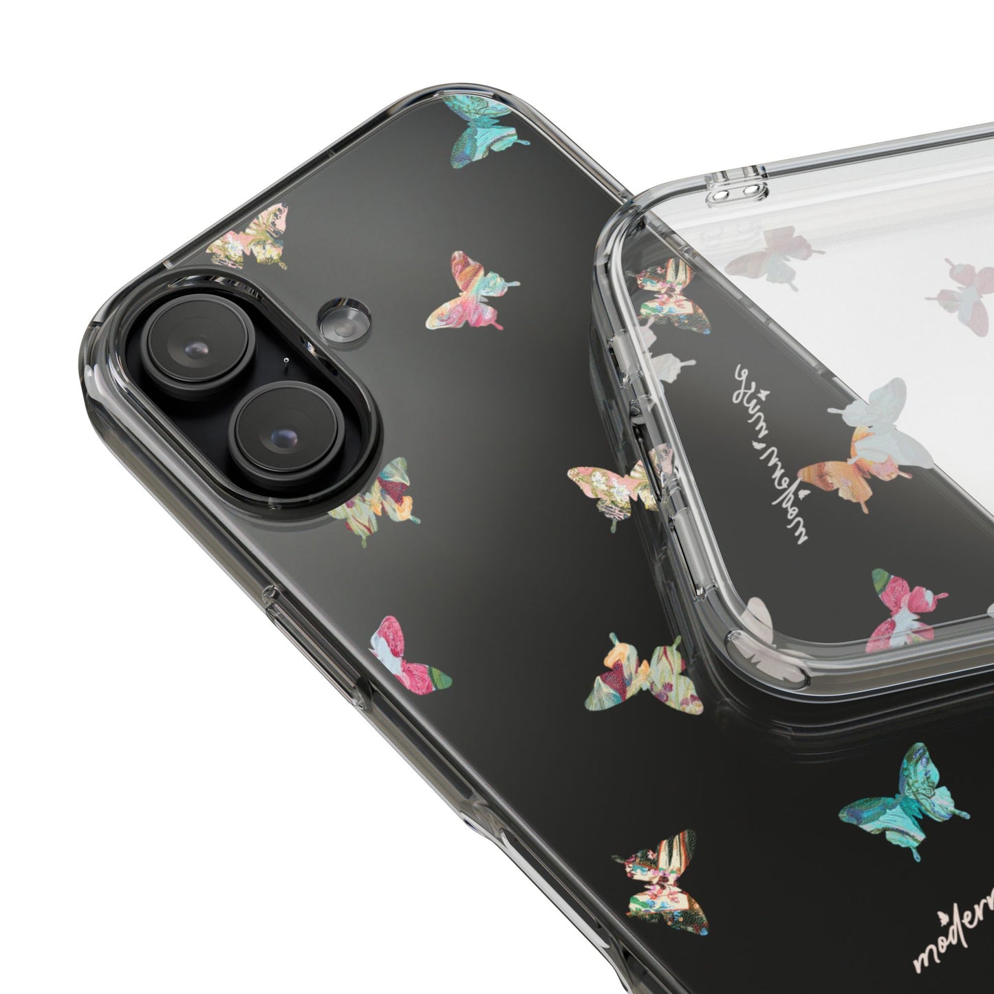 Clear Mini Butterflies Phone Case