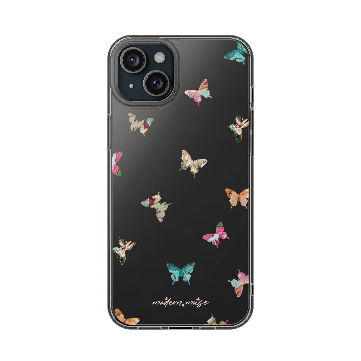 Clear Mini Butterflies Phone Case