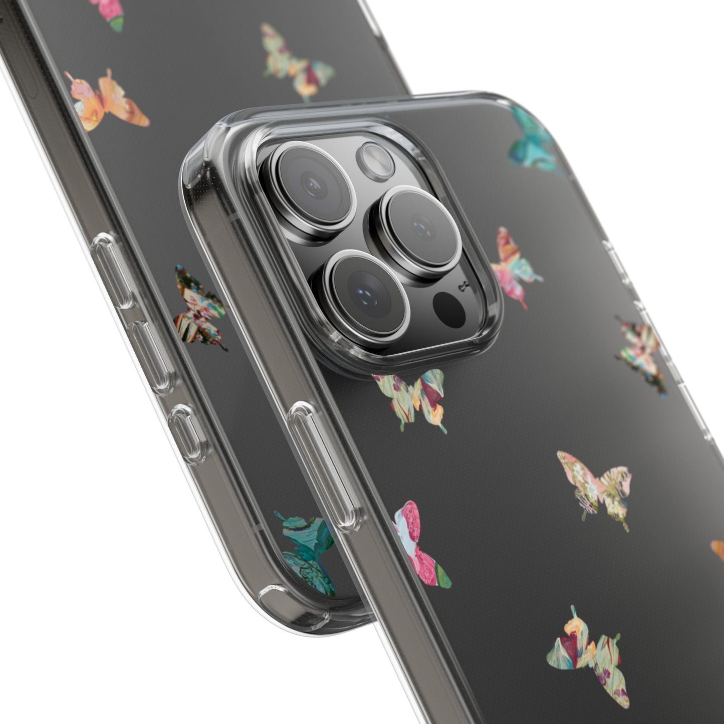 Clear Mini Butterflies Phone Case