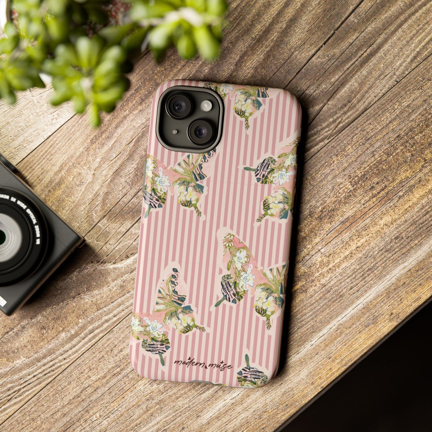 Vintage Rose Butterflyy Phone Case