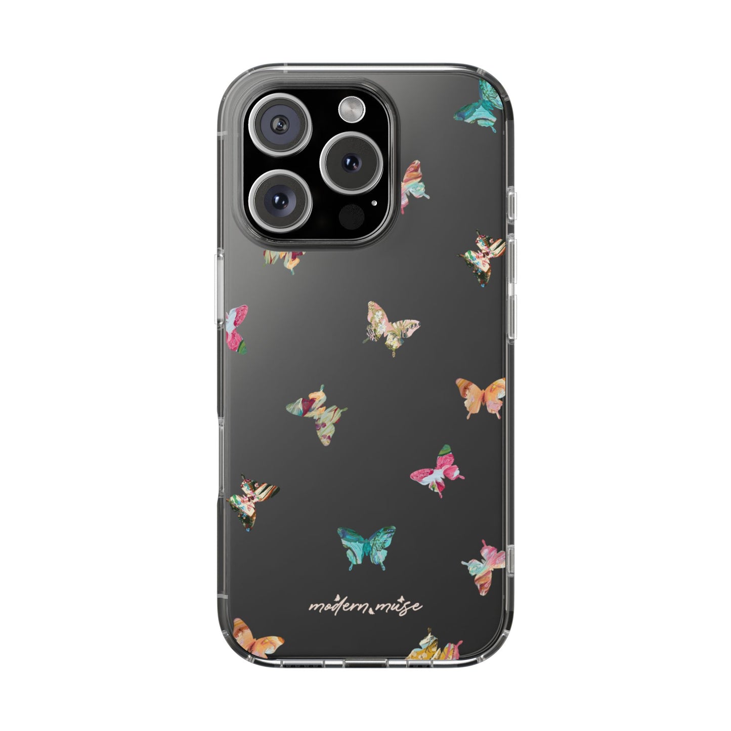 Clear Mini Butterflies Phone Case