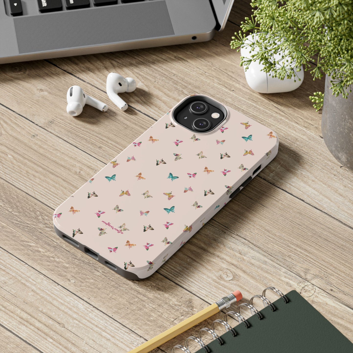 Mini Butterflies Blush Phone Case