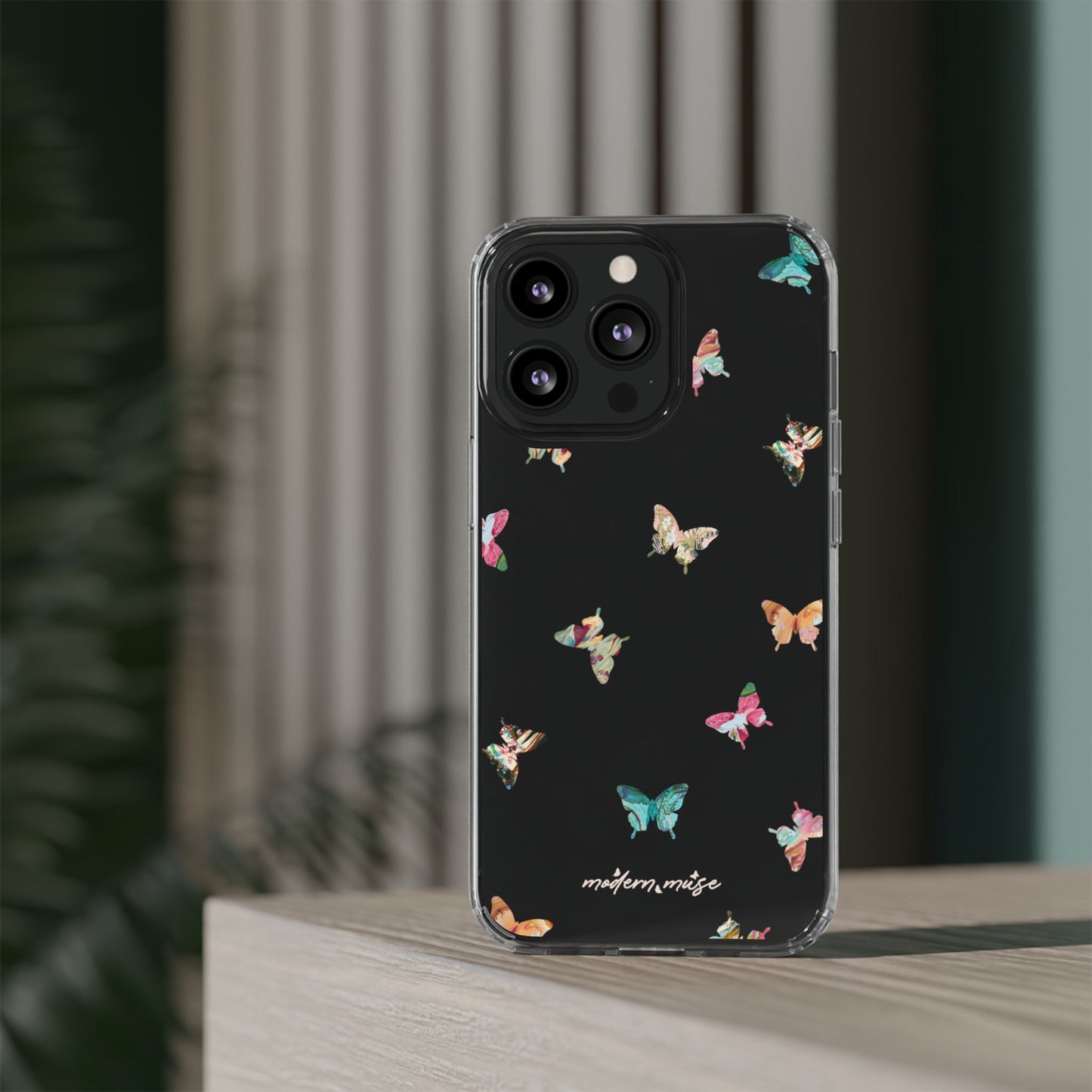 Clear Mini Butterflies Phone Case