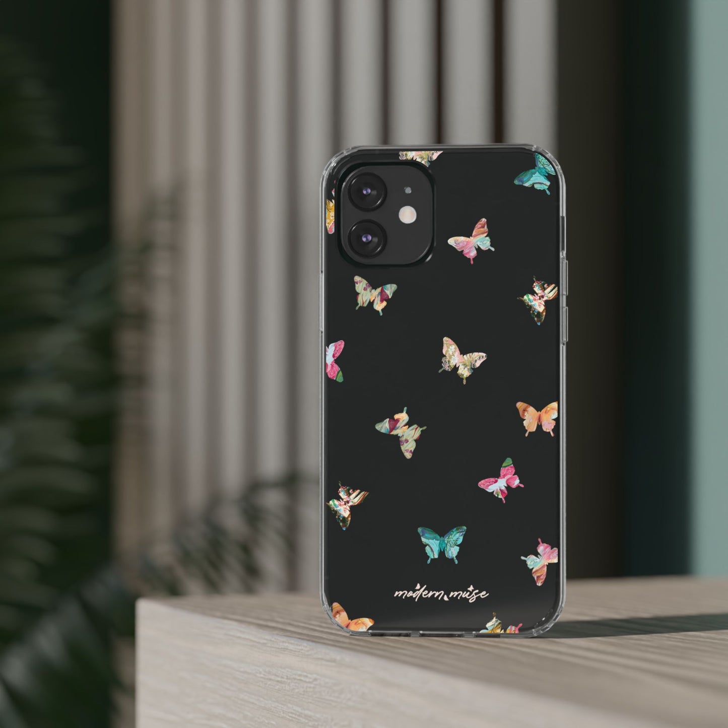 Clear Mini Butterflies Phone Case