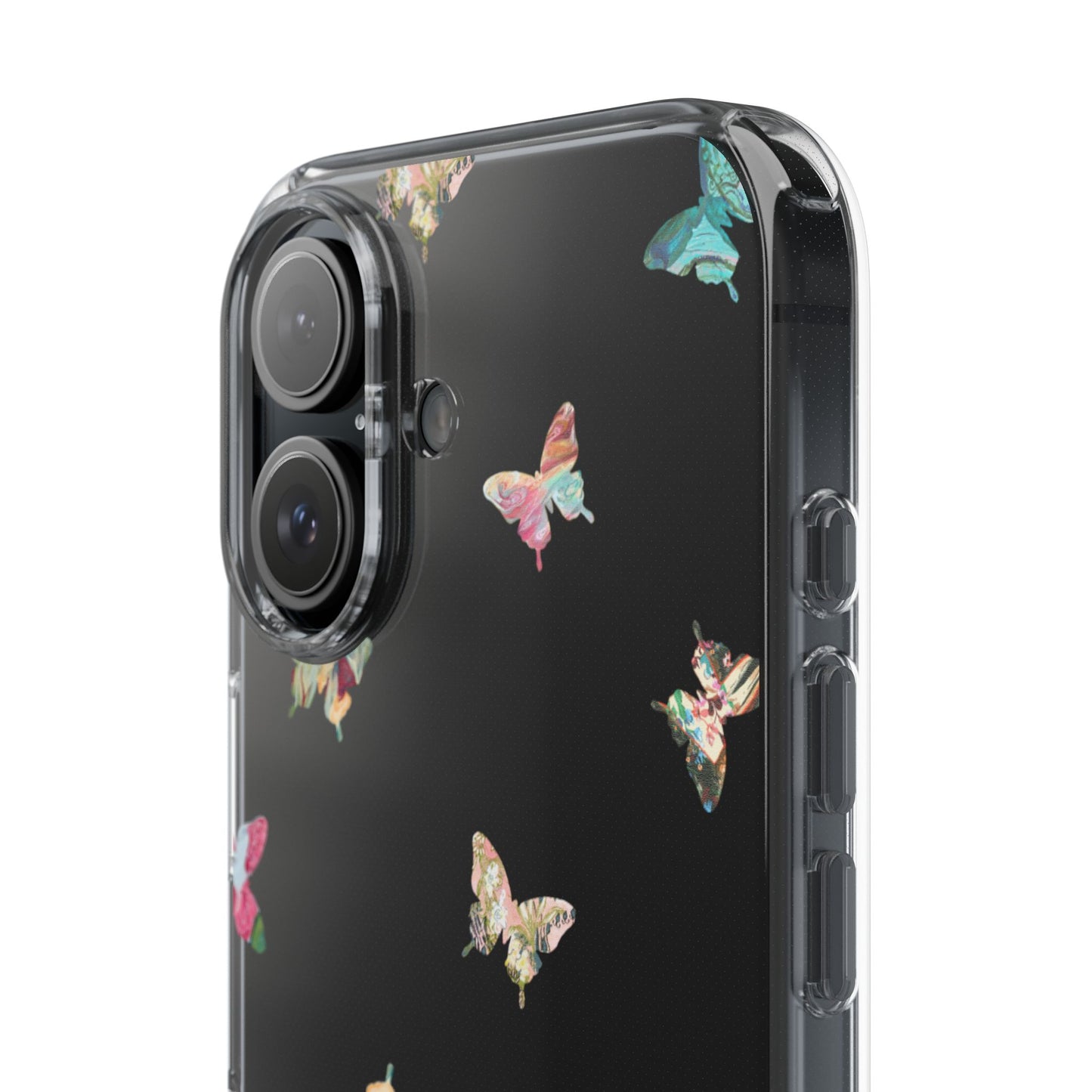 Clear Mini Butterflies Phone Case