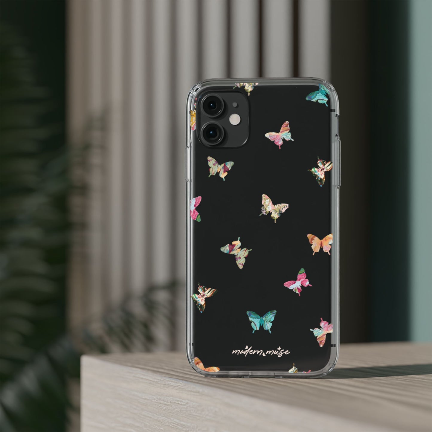 Clear Mini Butterflies Phone Case