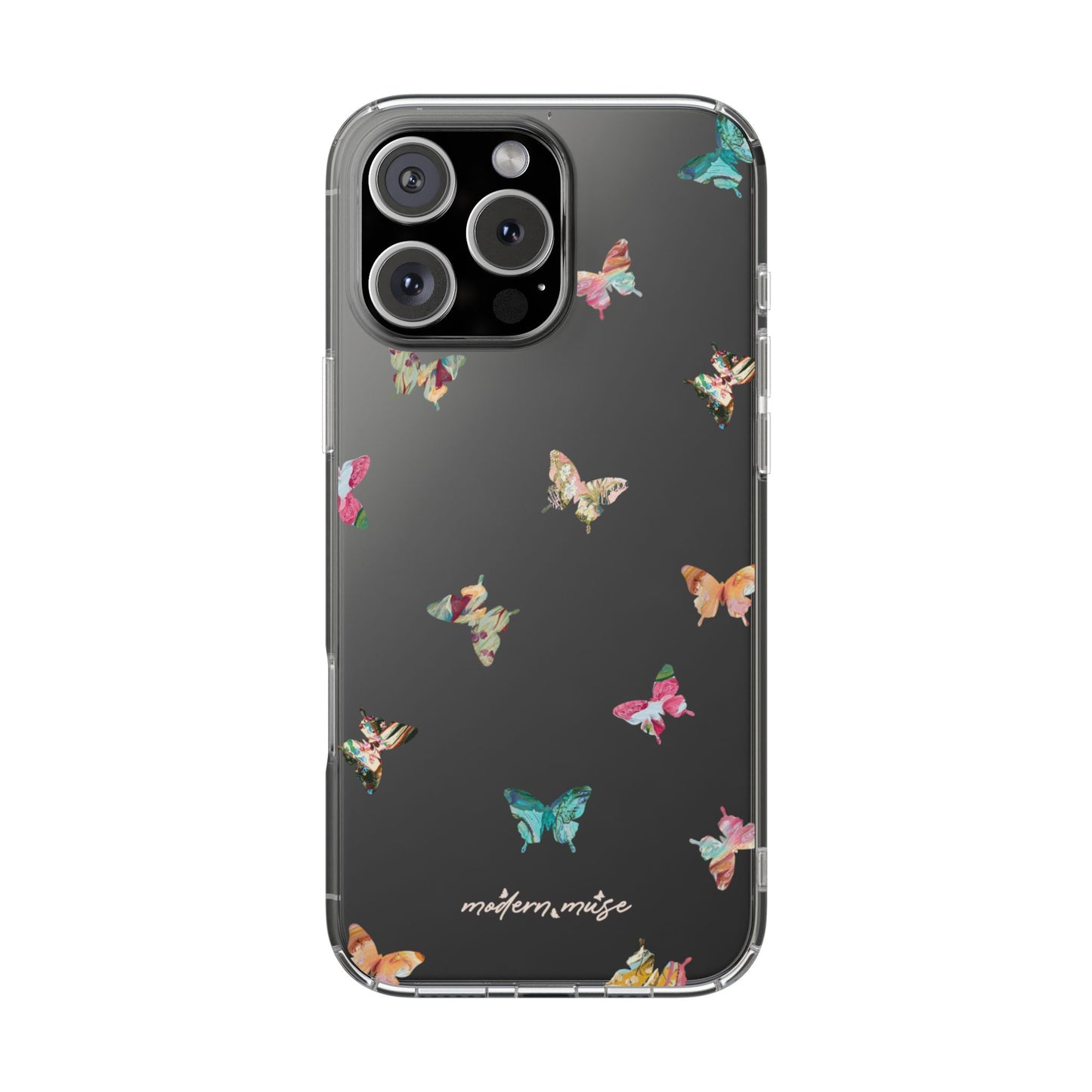 Clear Mini Butterflies Phone Case