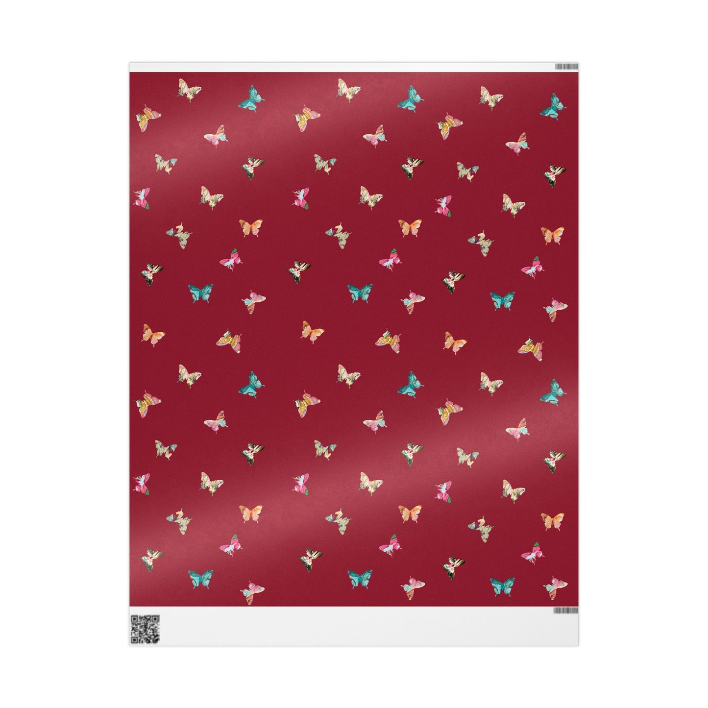Rouge Butterfly Gift Wrap