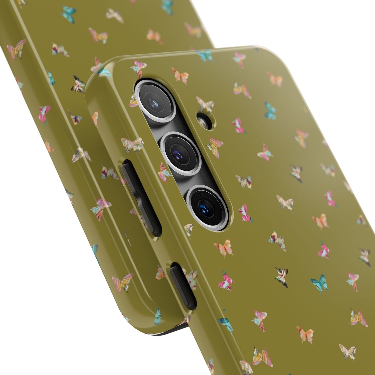 Mini Butterflies Chartreuse Phone Case