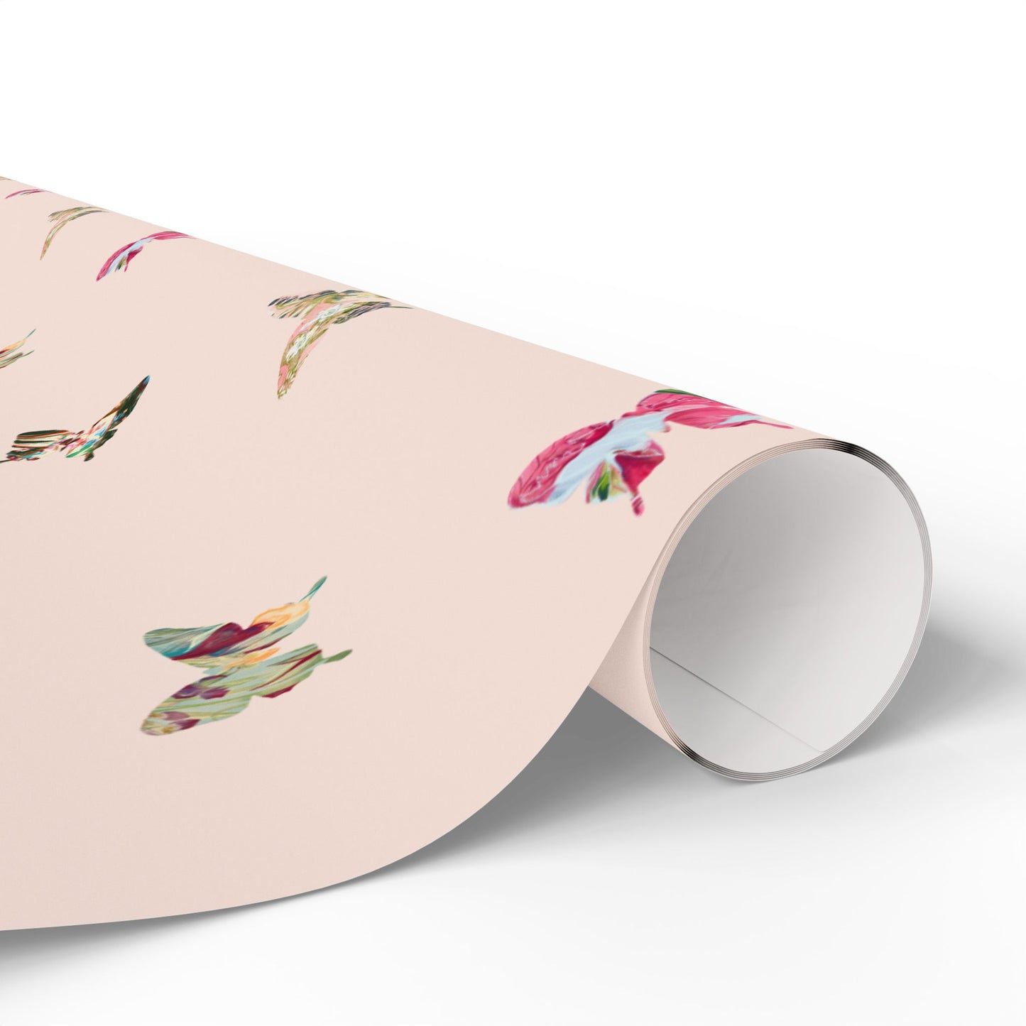 Blush Butterfly Gift Wrap