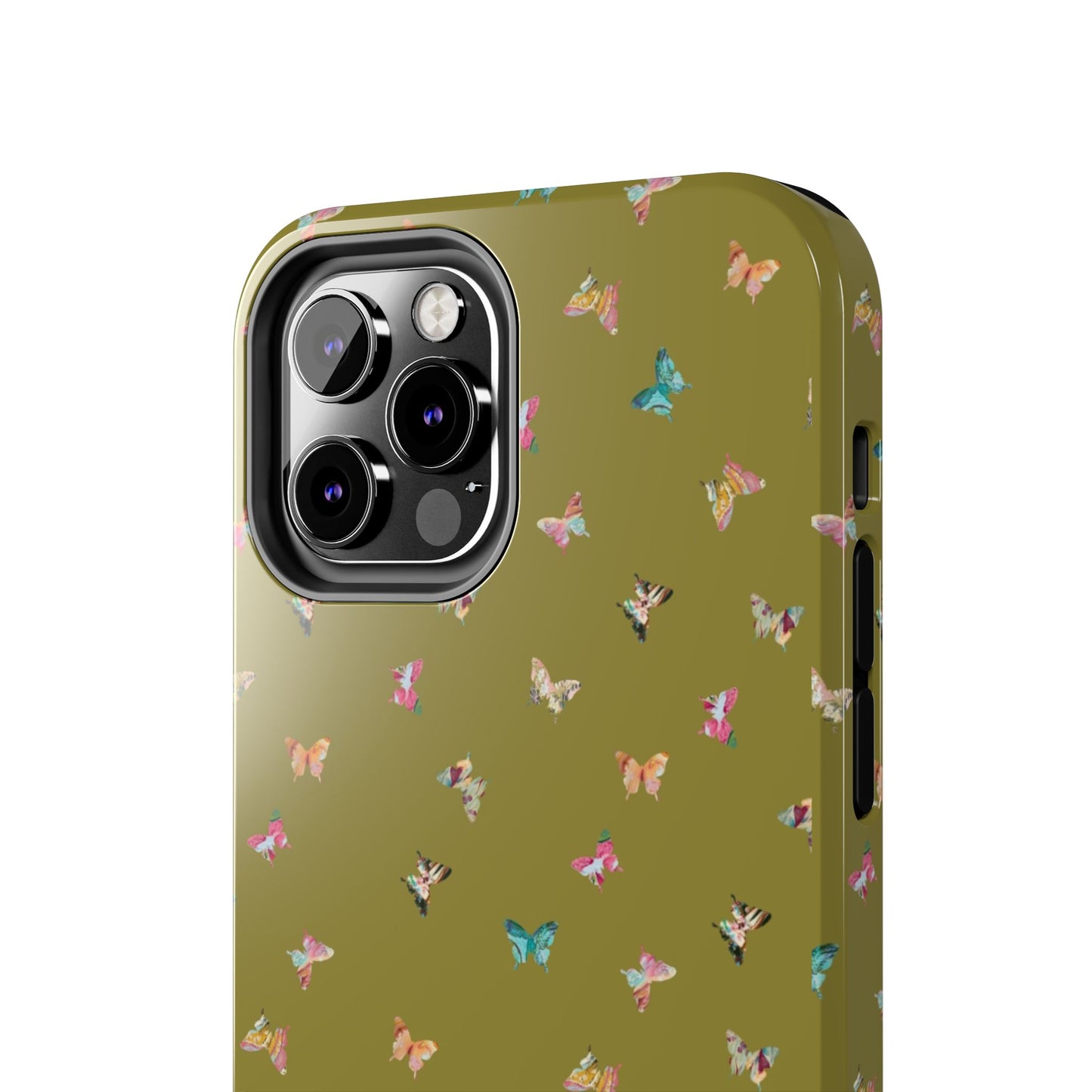 Mini Butterflies Chartreuse Phone Case