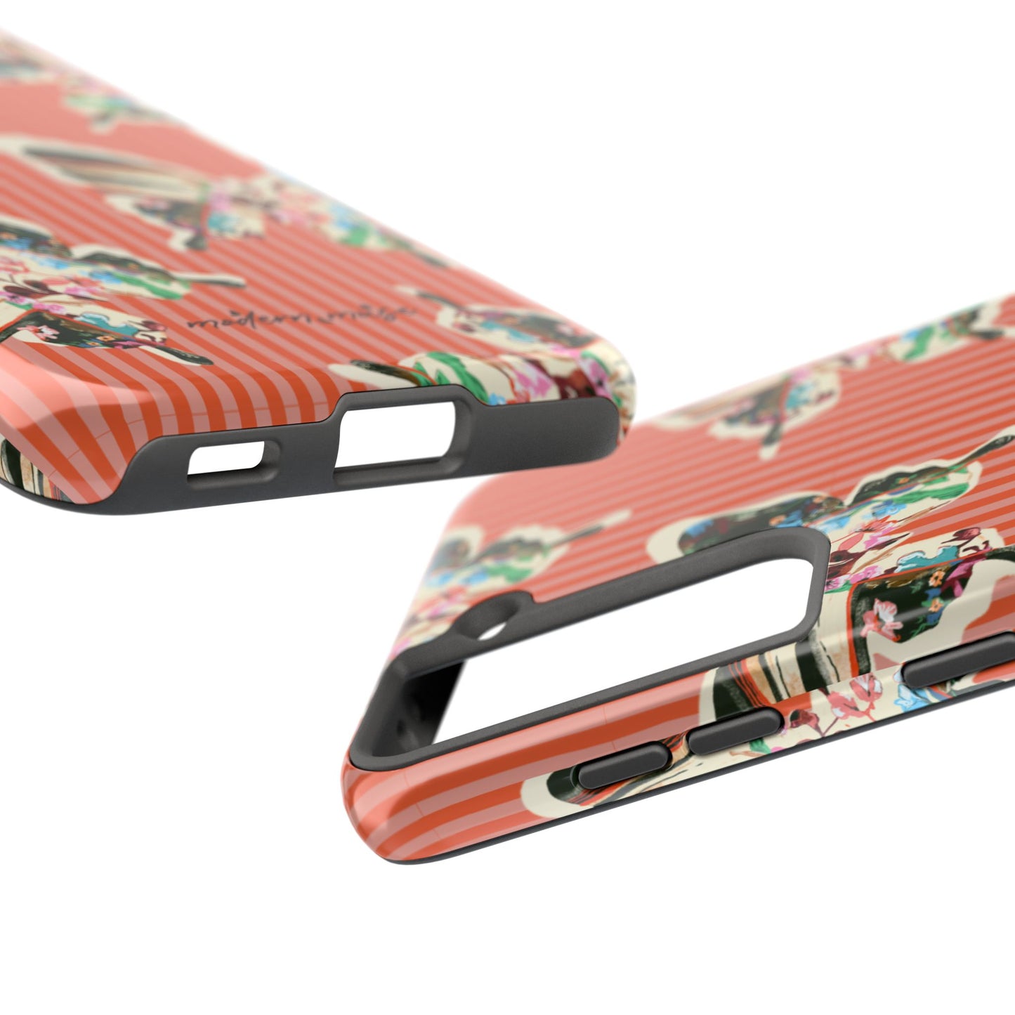 Red Stripe Butterfly Phone Case