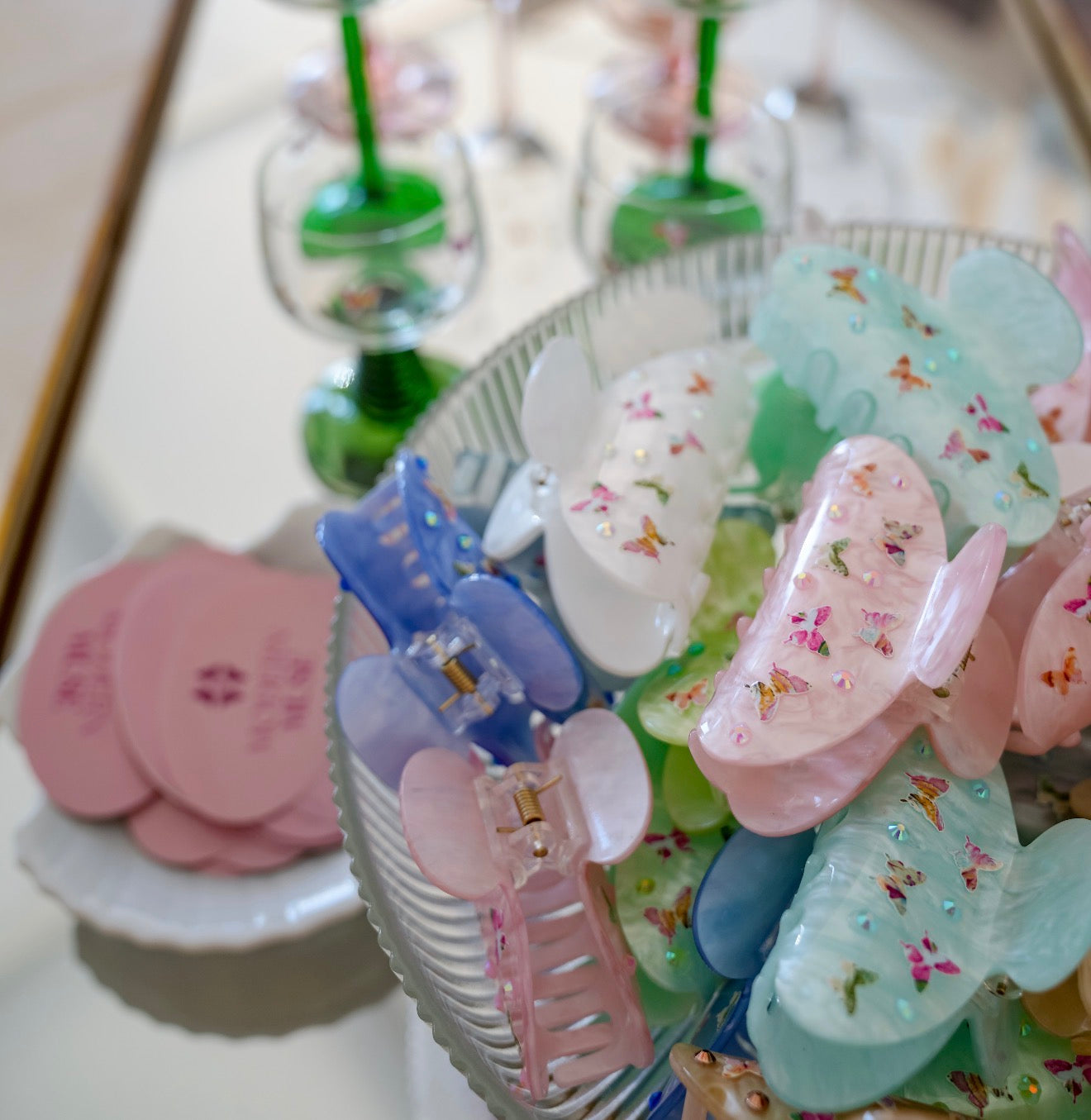 Butterfly Claw Clip (Multiple Colors Available)